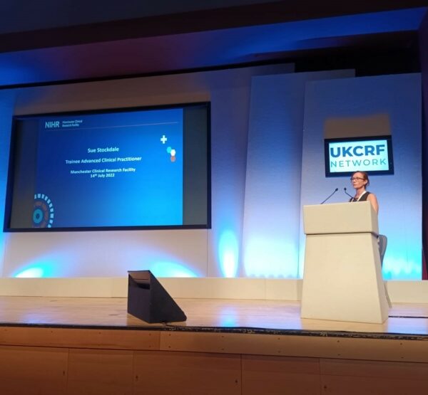 Sue Stockdale at UKCRF Conference 2022